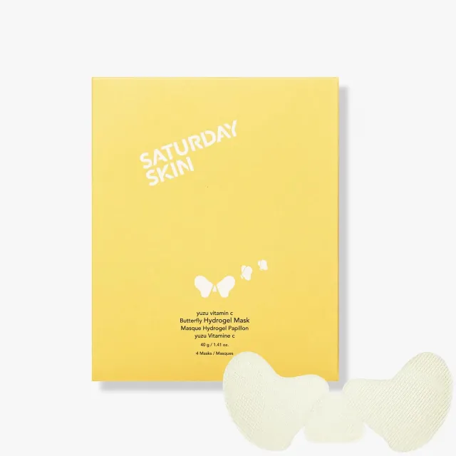 Saturday Skin Yuzu Butterfly hydrogelmaske opstrammende