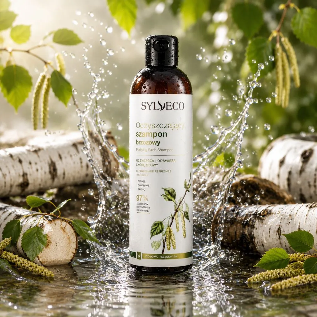 Sylveco Classic birkeshampoo til fedtet hår mild