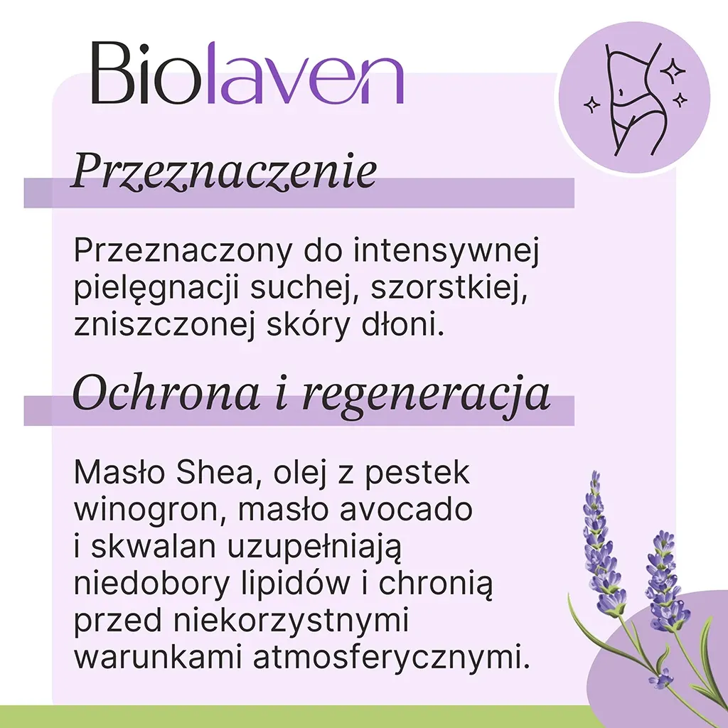 Biolaven Nærende Håndcreme med sheasmør
