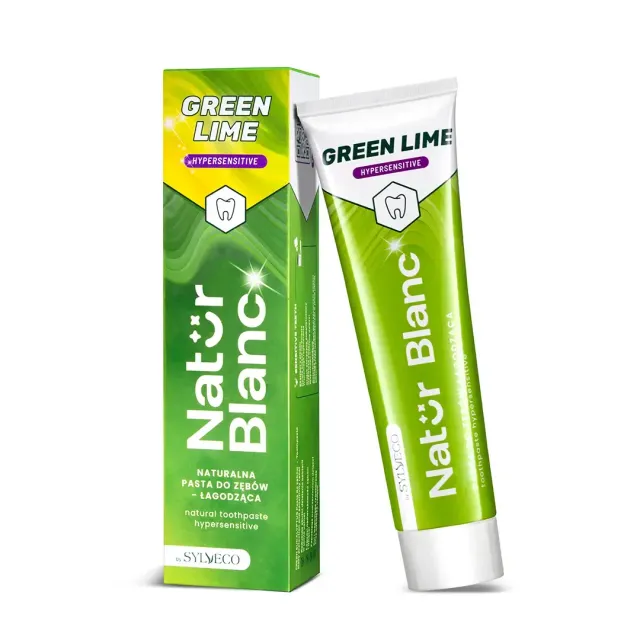 Sylveco Natur Blanc Green Lime tandpasta uden fluor