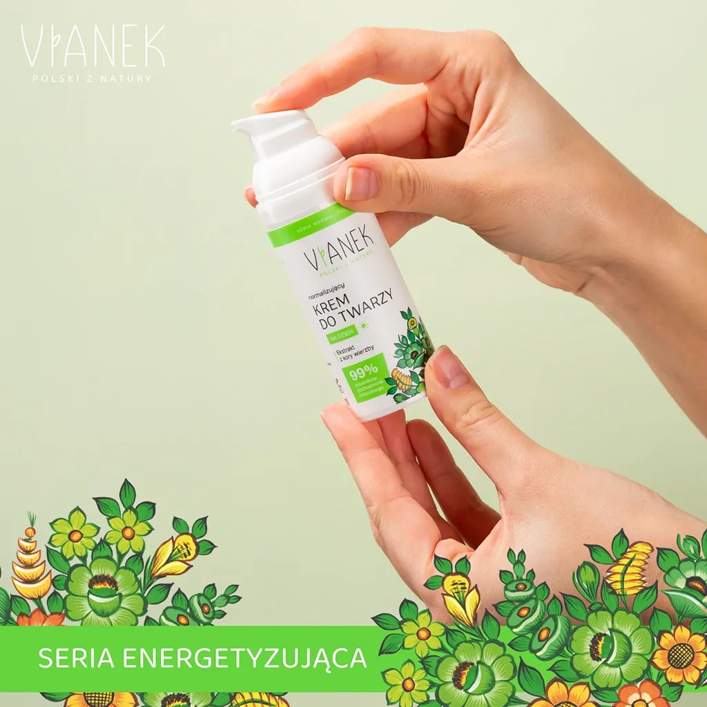 Sylveco Vianek Normalizør Dagcreme 50 ml til fedtet hud
