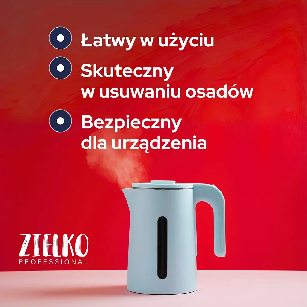 Zielko afkalker til espressomaskine og elkedel