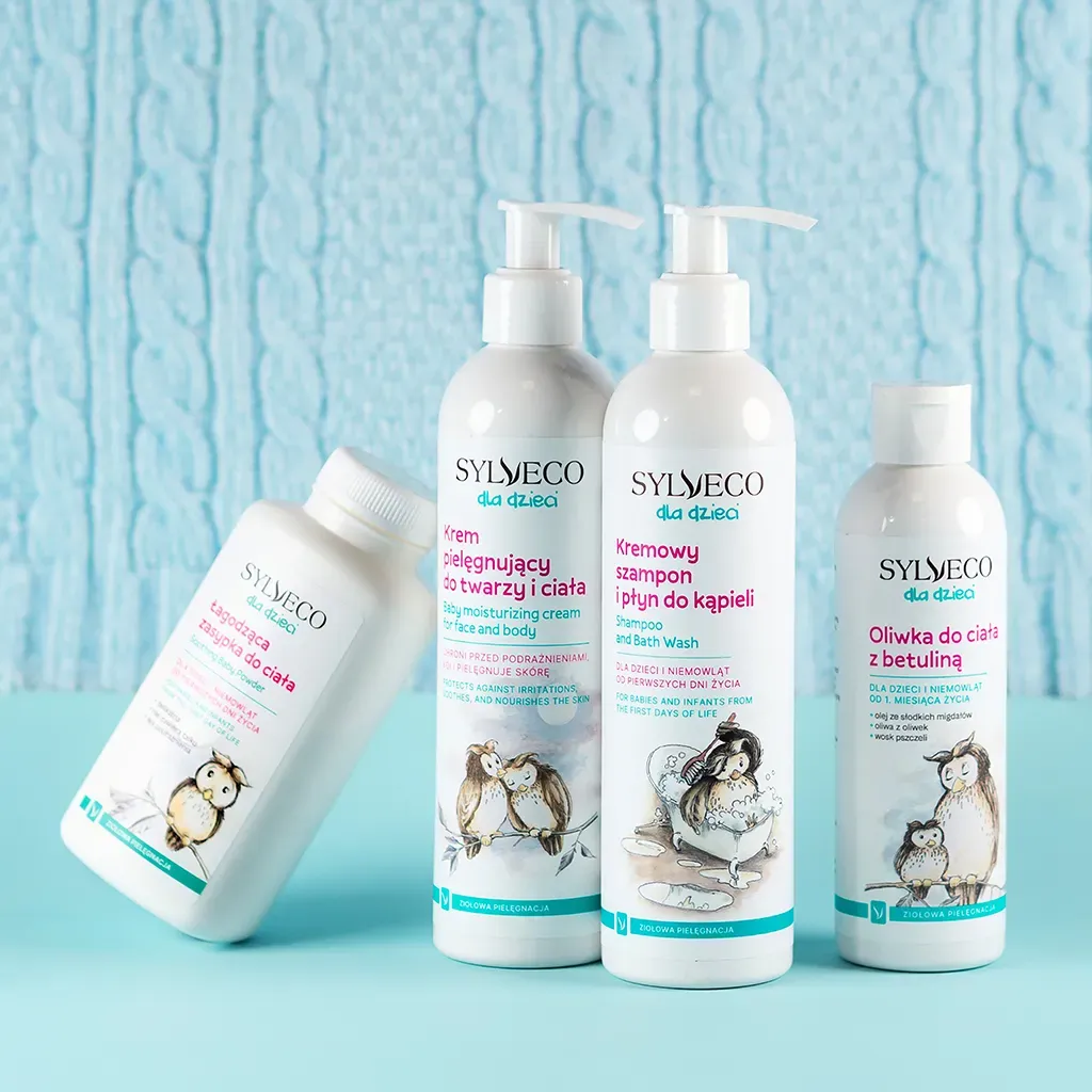 Sylveco Kids cremet børneshampoo badesæbe salvie