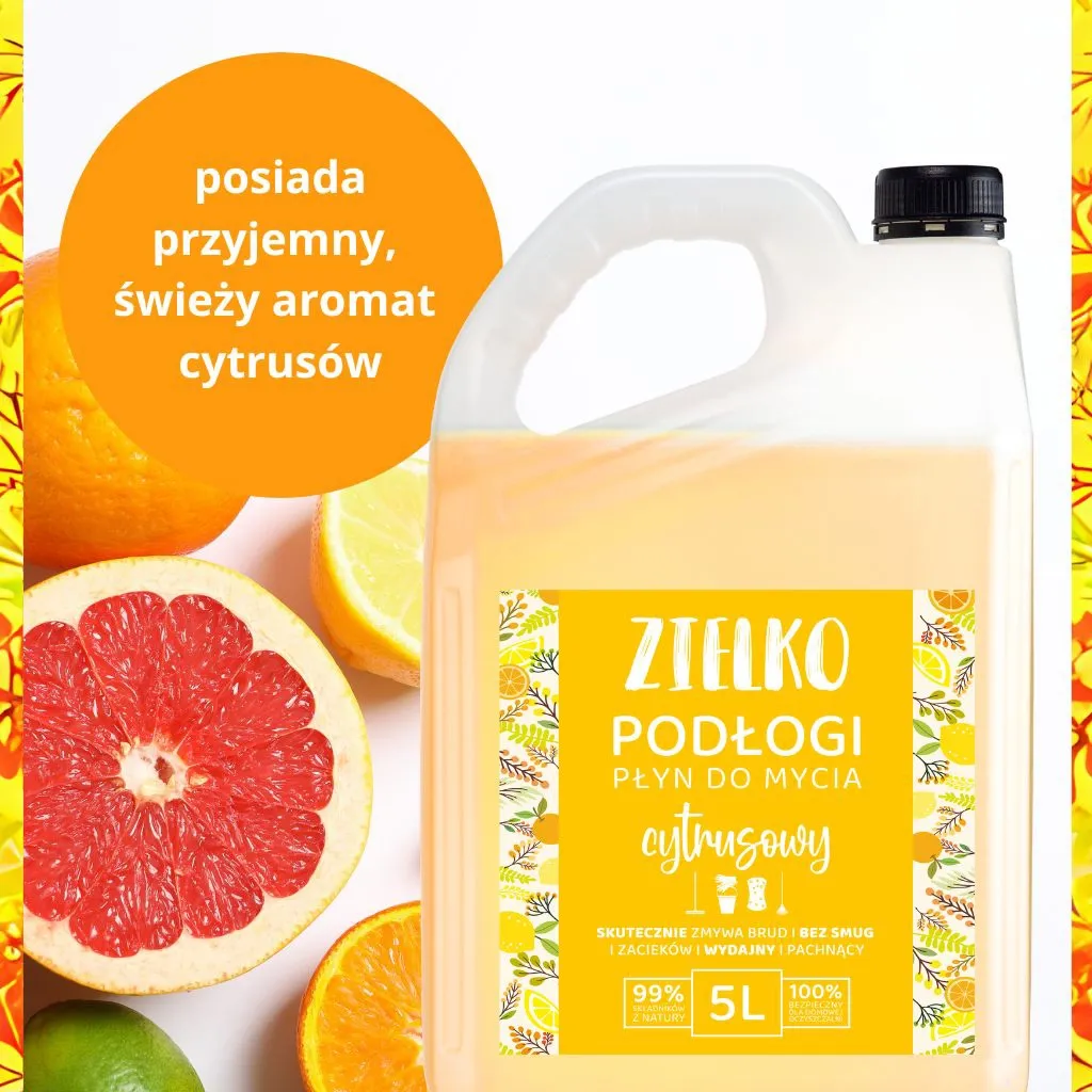 Sylveco Zielko gulvvask 5L citrus