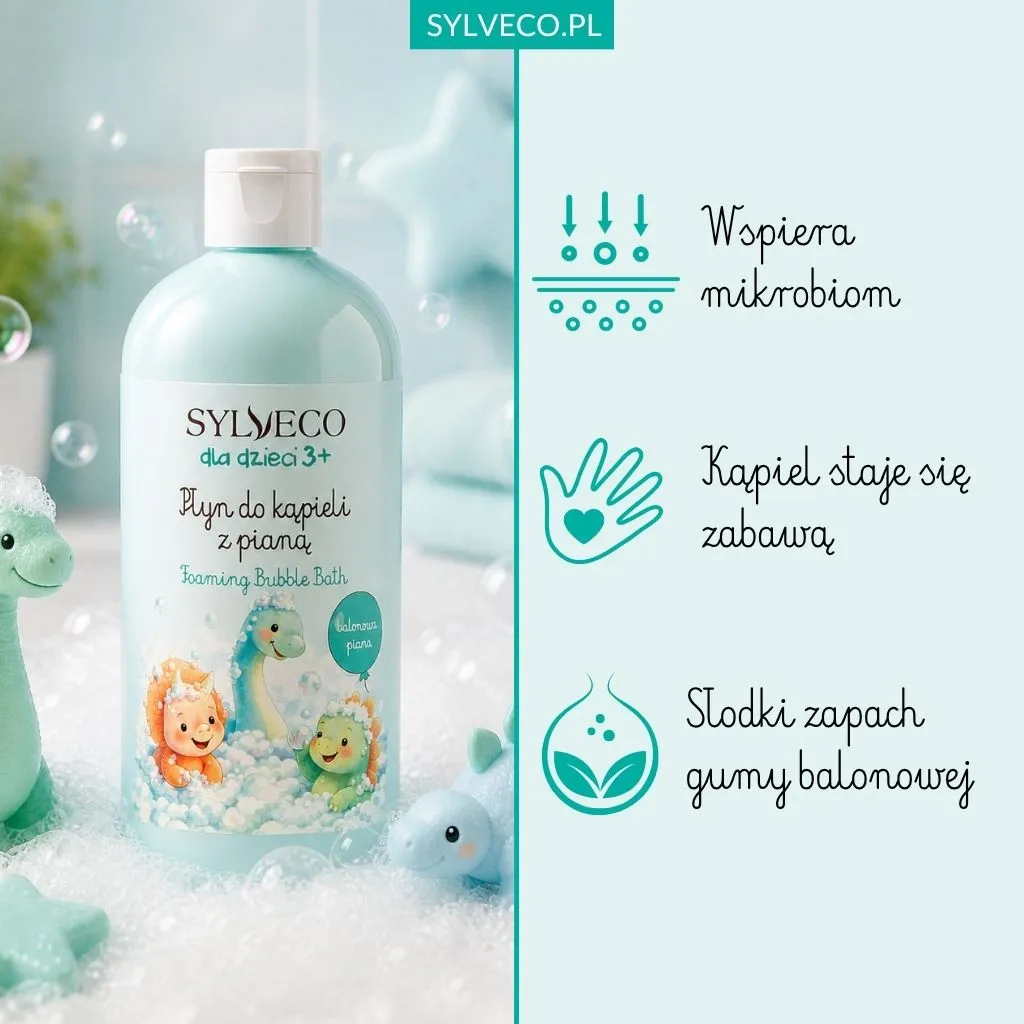 Sylveco Børn 3+ Badesæbe Ballonskum mild