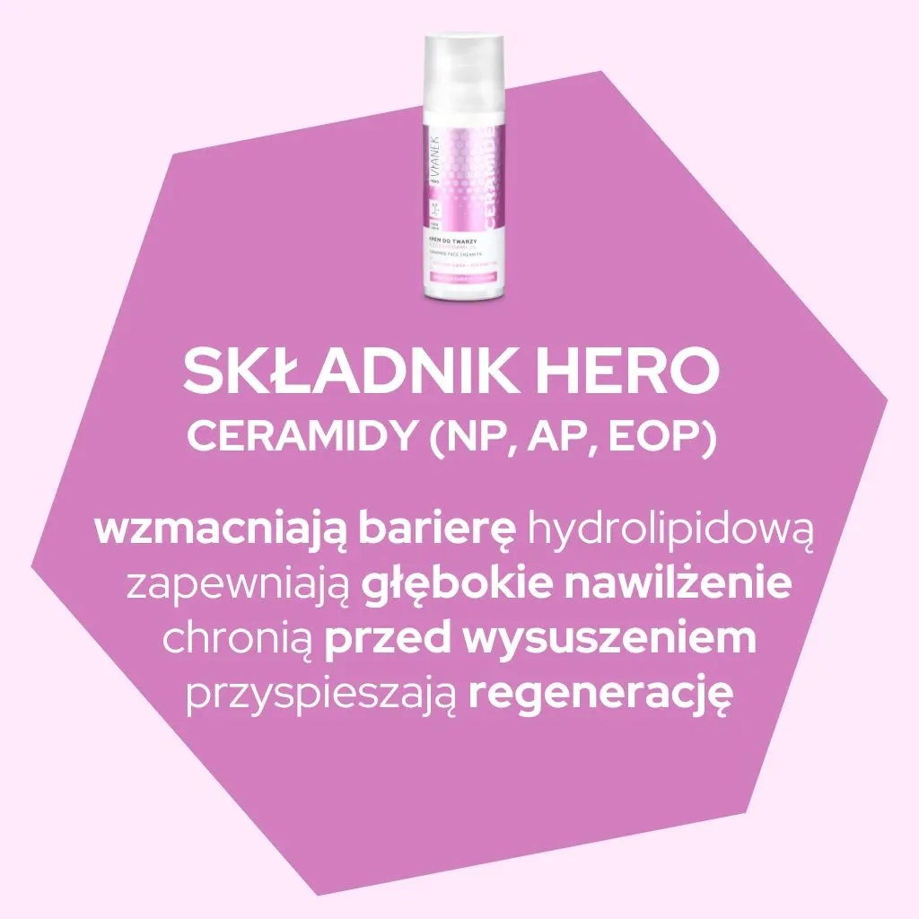 Vianek Hero ansigtscreme 2% ceramider barriere
