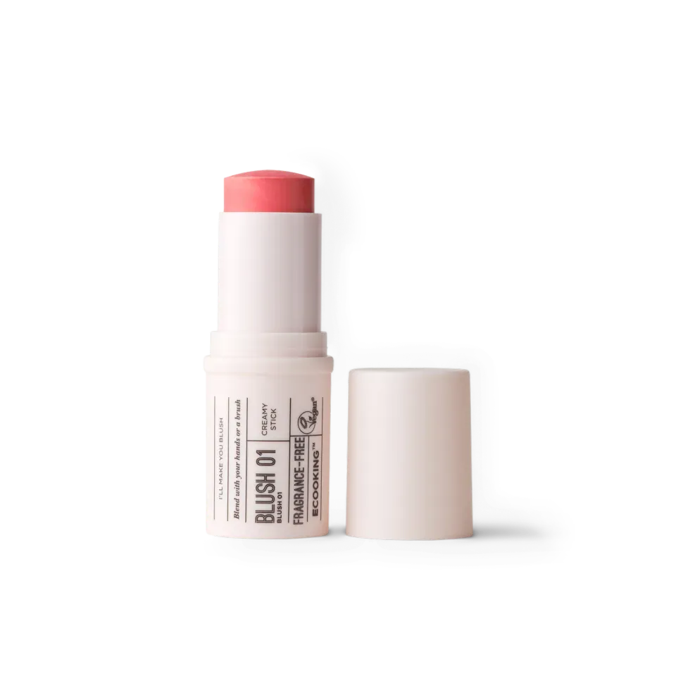 Ecooking Blush creme blush 01 Peach koral glød