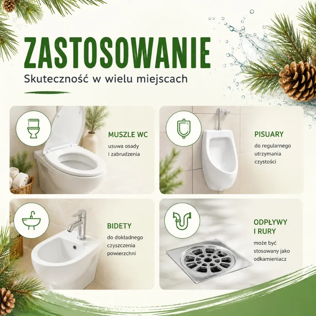 Zielko fyr toiletgel 5L mod kalk