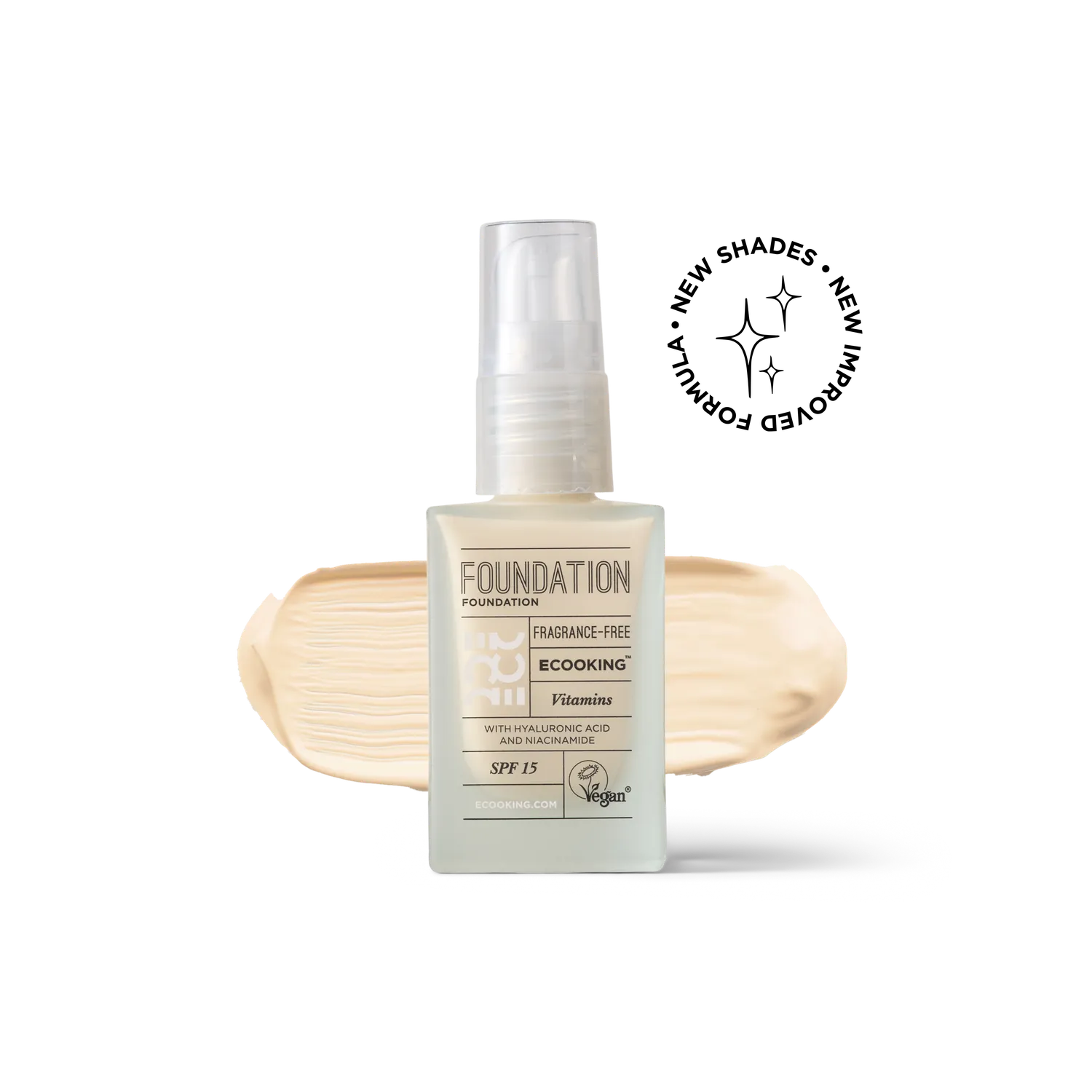 Ecooking Foundation foundation SPF 15 parfumefri