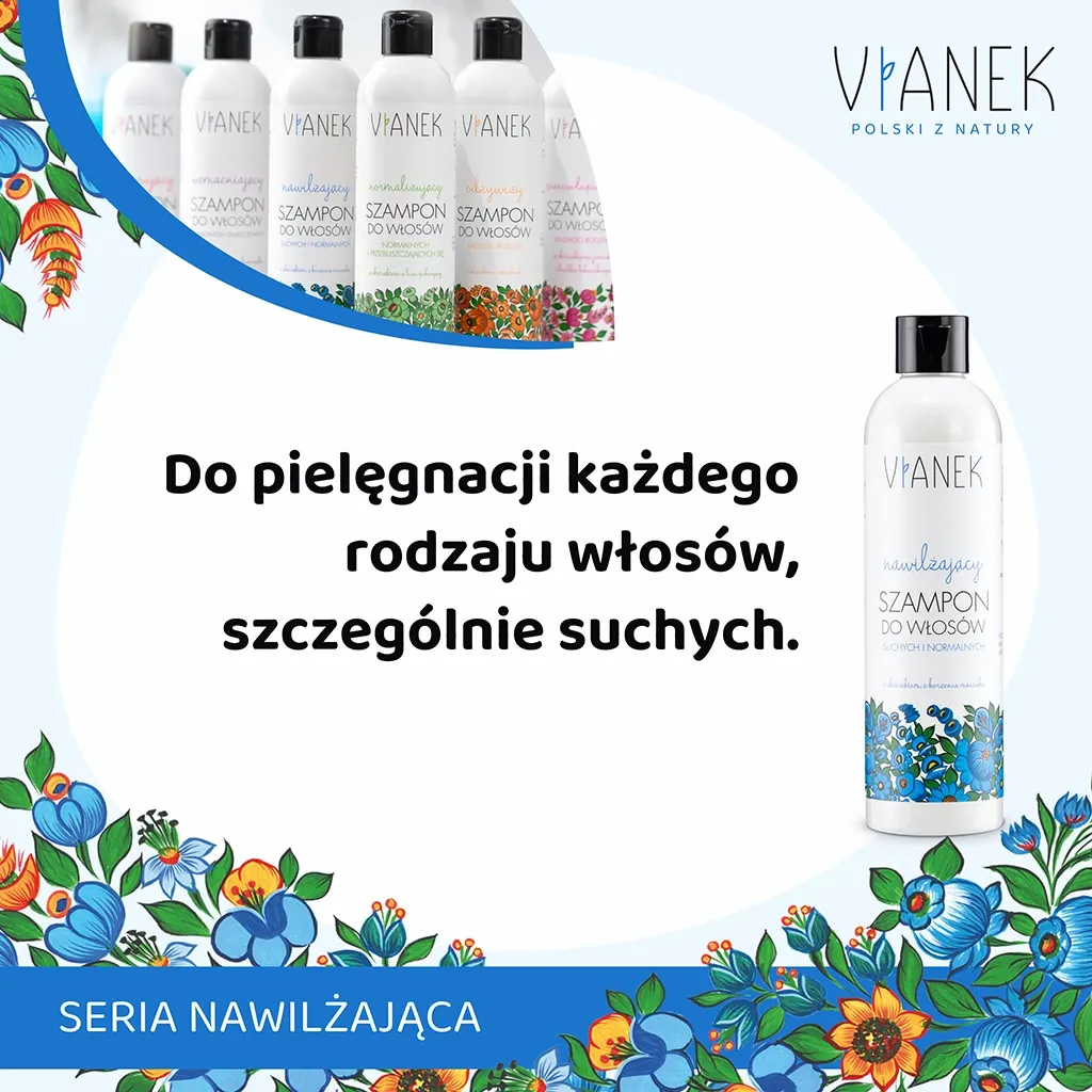 Sylveco Vianek fugtgivende shampoo 300 ml tørt hår