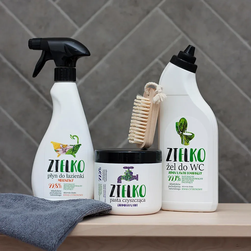 Zielko badeværelsesspray 4x500 ml kalk