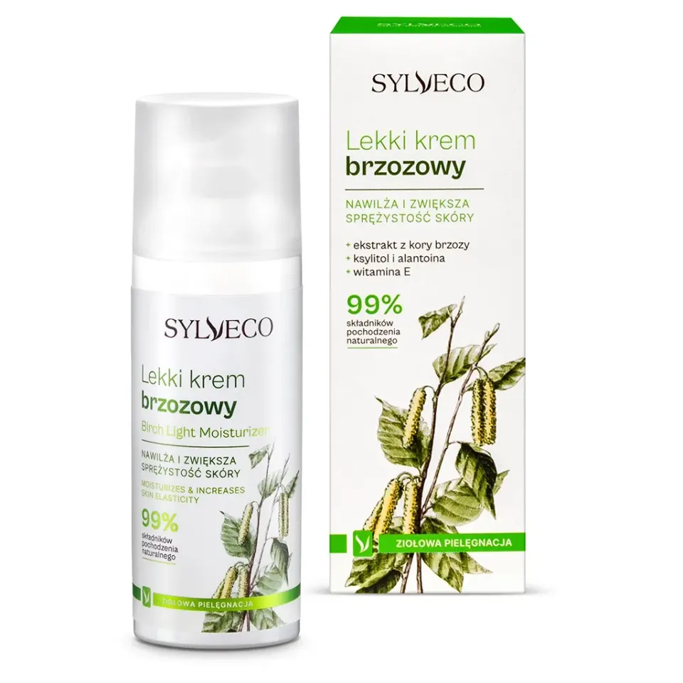 Sylveco let birkecreme ansigtscreme 50 ml fugt