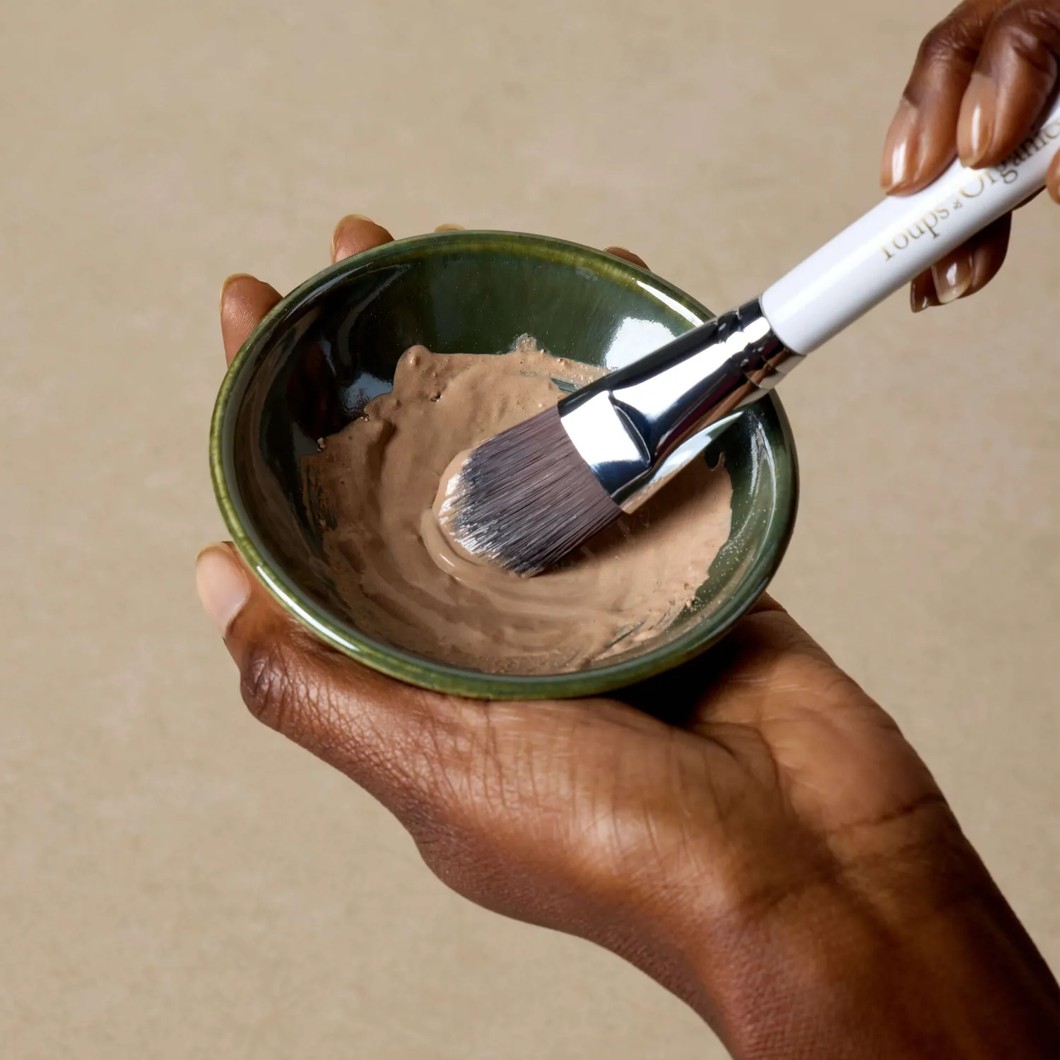 Toups and Co. Organics Mask Brush maskebørste til lermaske
