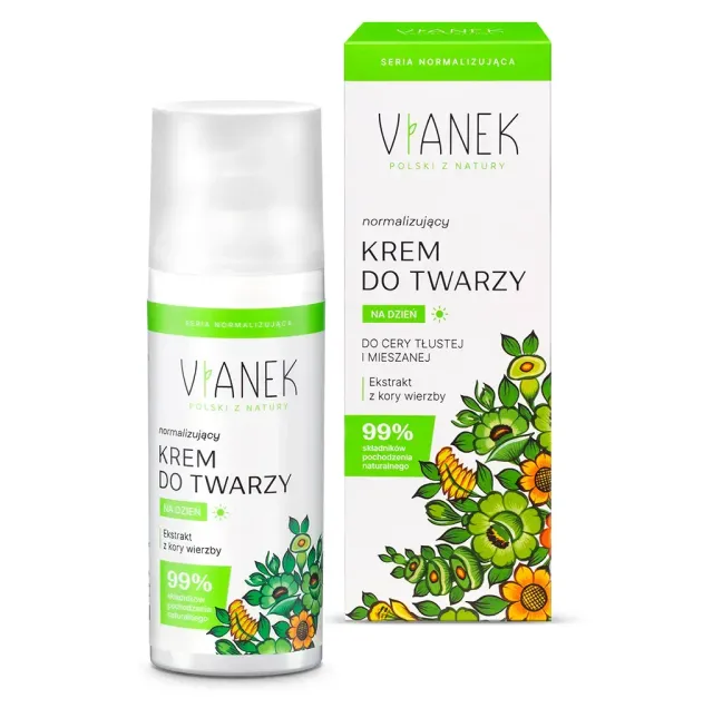 Sylveco Vianek Normalizør Dagcreme 50 ml til fedtet hud