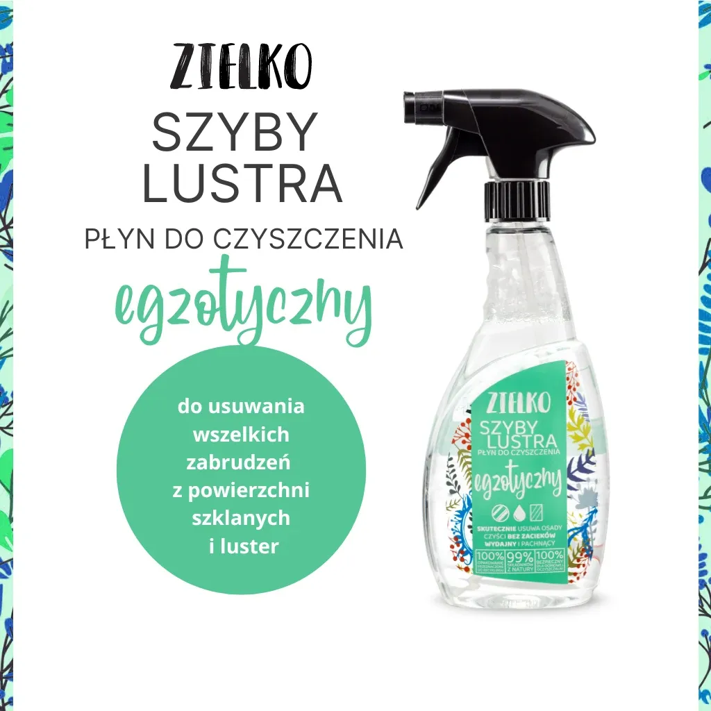 Sylveco Zielko Eksotisk Glasrens 500 ml uden striber