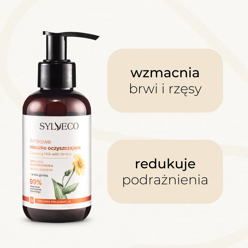 Sylveco Arnika Rensemælk 150 ml uden parfume