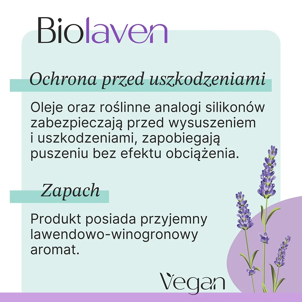 Biolaven Balsam Miste Hår 150 ml Uden Skyl