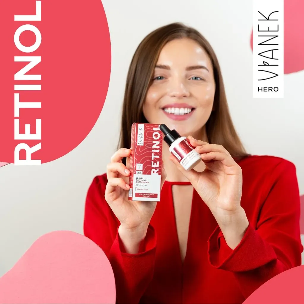 Vianek Hero ansigtsserum retinol 0,3% aften