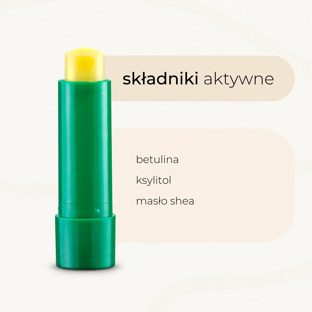 Sylveco Mynte peeling læbepomade 4,6 g betulin