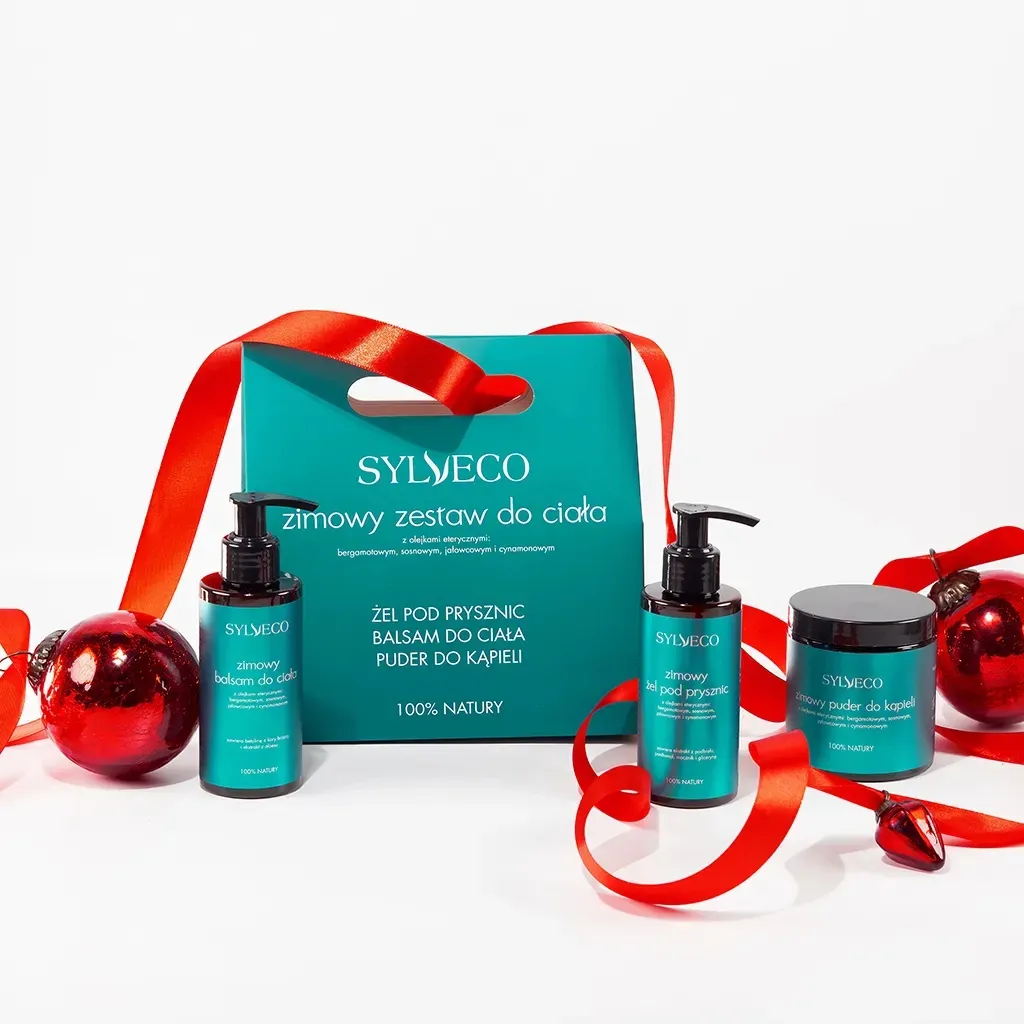Sylveco Vinter kropssæt juletræ shower balsam