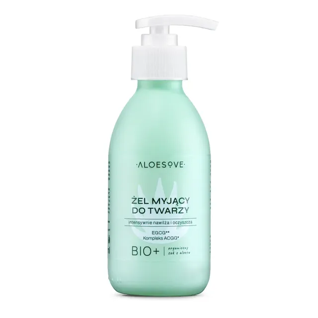 Sylveco Aloesove ansigtsrens gel aloe 190 ml