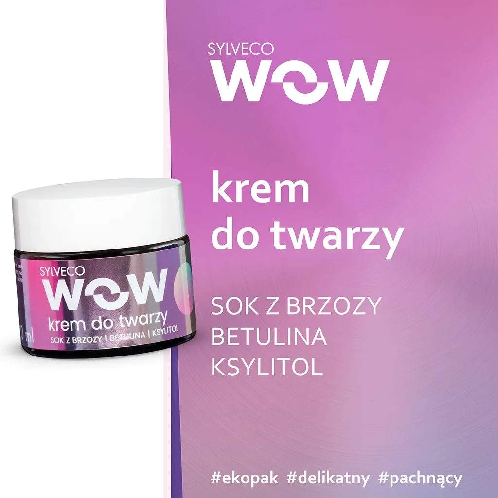 Sylveco Wow ansigtssæt teenager 4 dele uren hud
