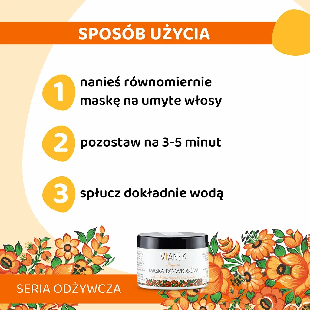 Sylveco Vianek nærende hårmaske 150 ml morgenfrue
