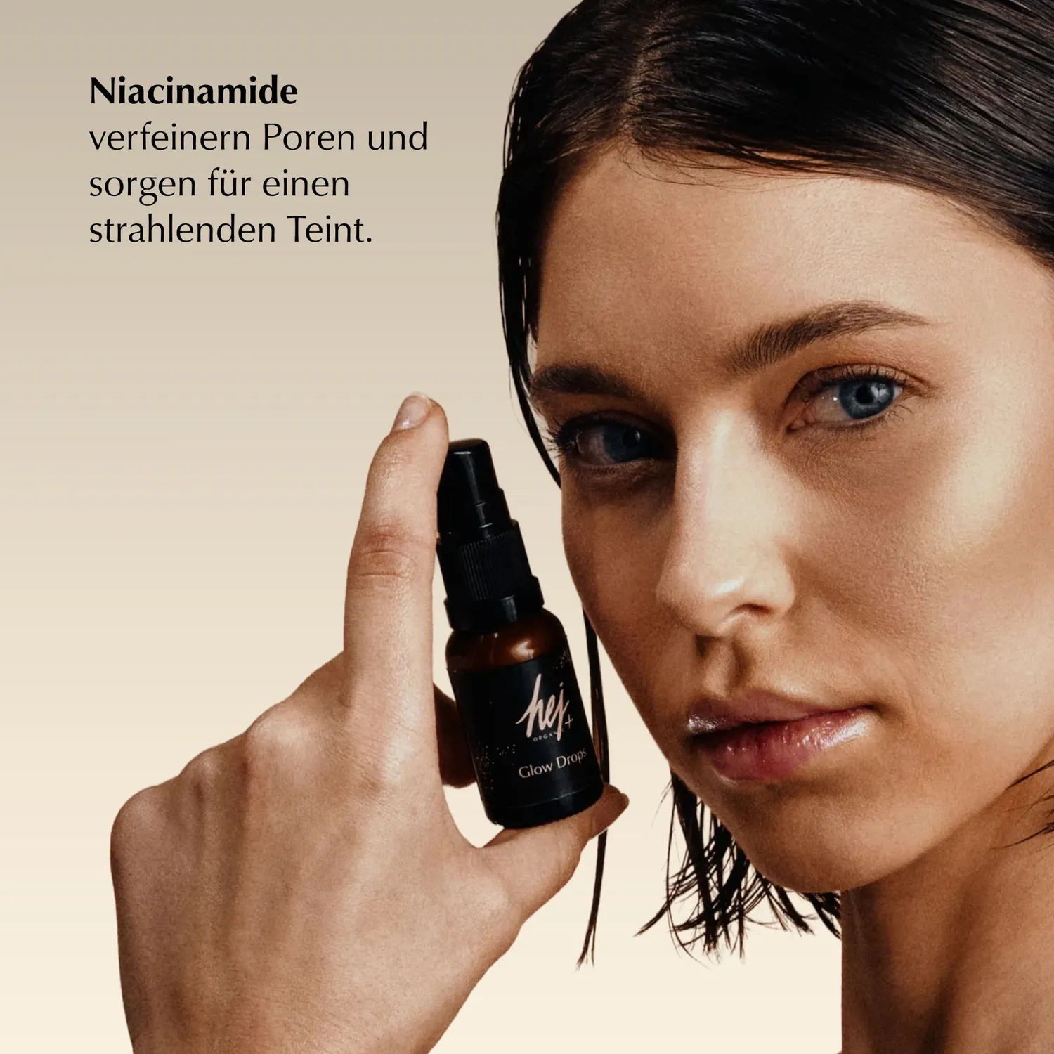 Hej Organic Glow Drops serum 14 ml niacinamid