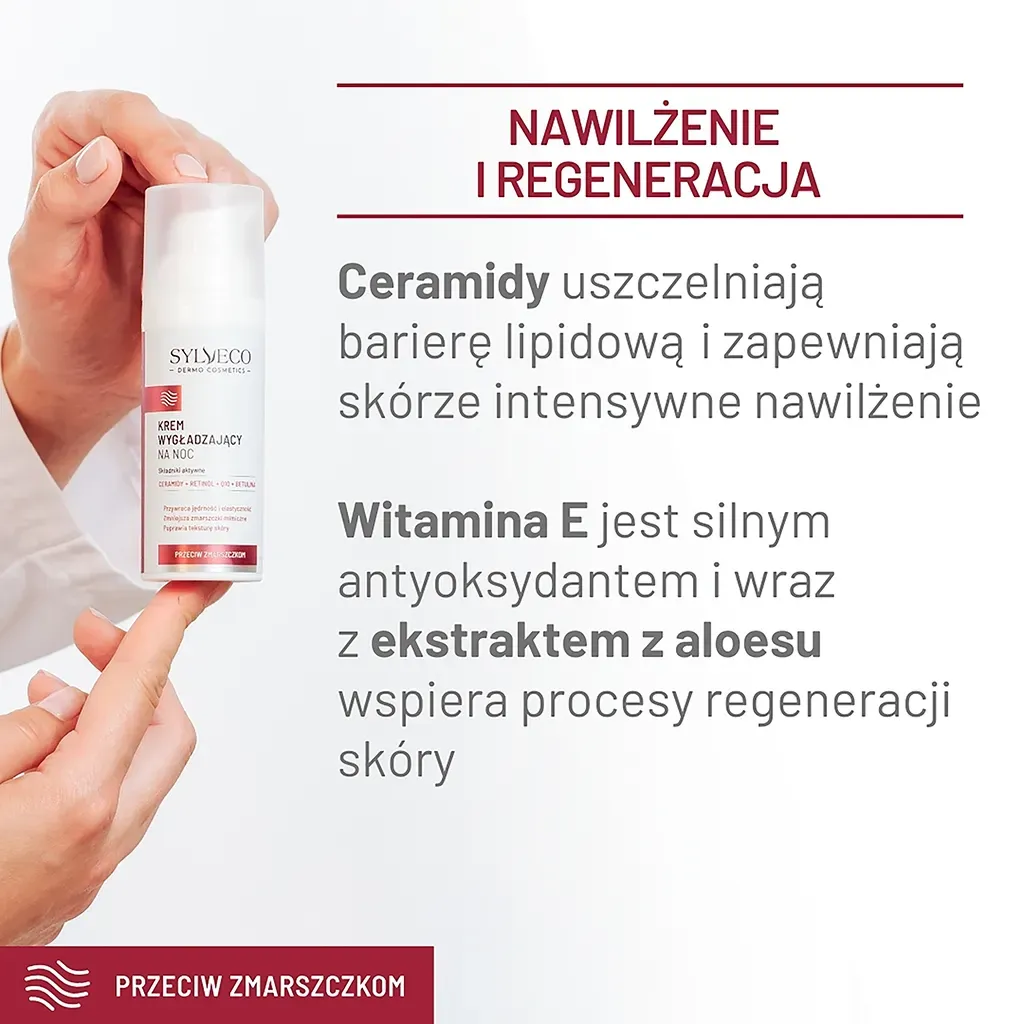 Sylveco Dermo udglattende natcreme til ansigt retinol