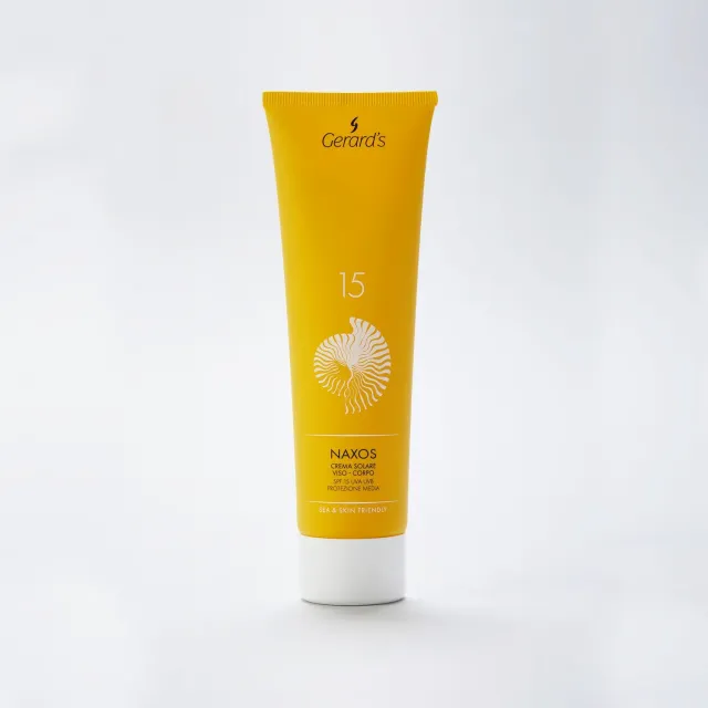 Gerard's Naxos solcreme ansigt+krop SPF15 150 ml vandfast