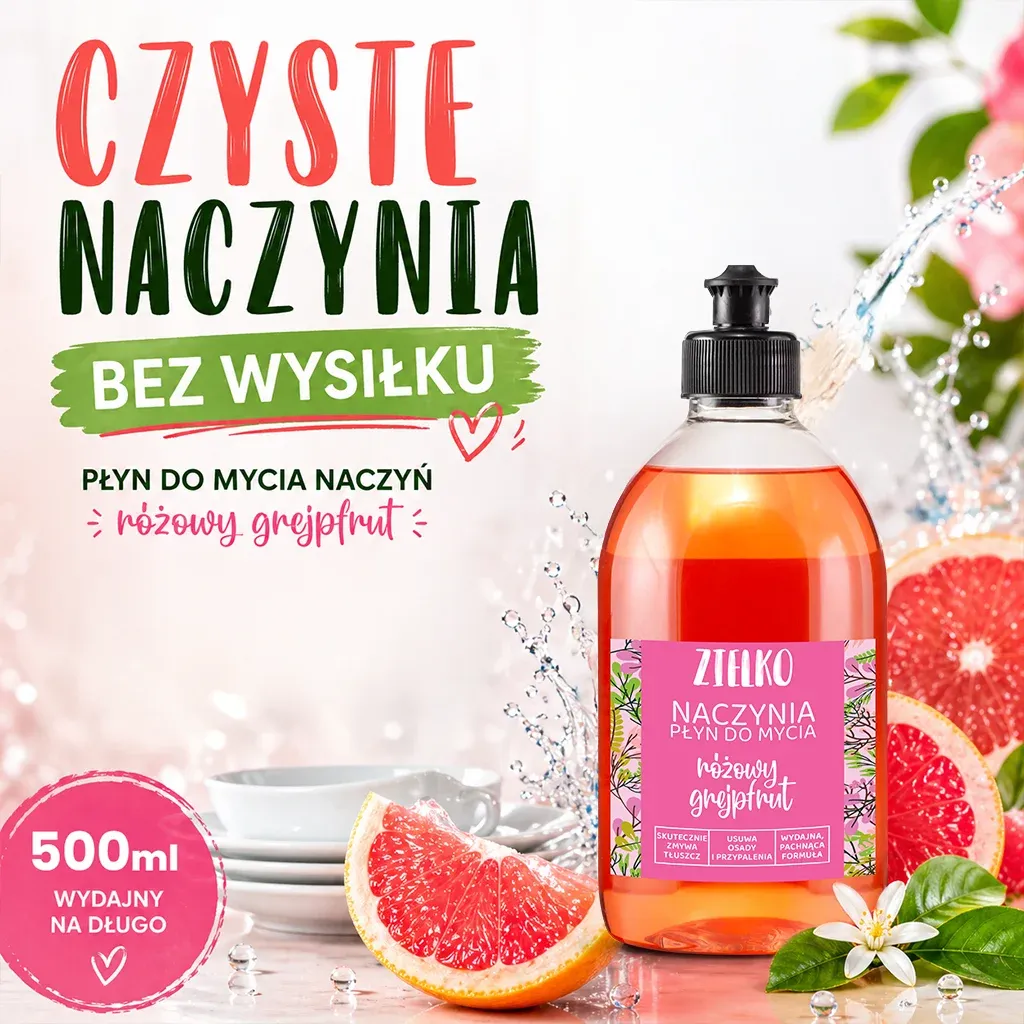 Sylveco Zielko opvaskemiddel pink grapefrugt