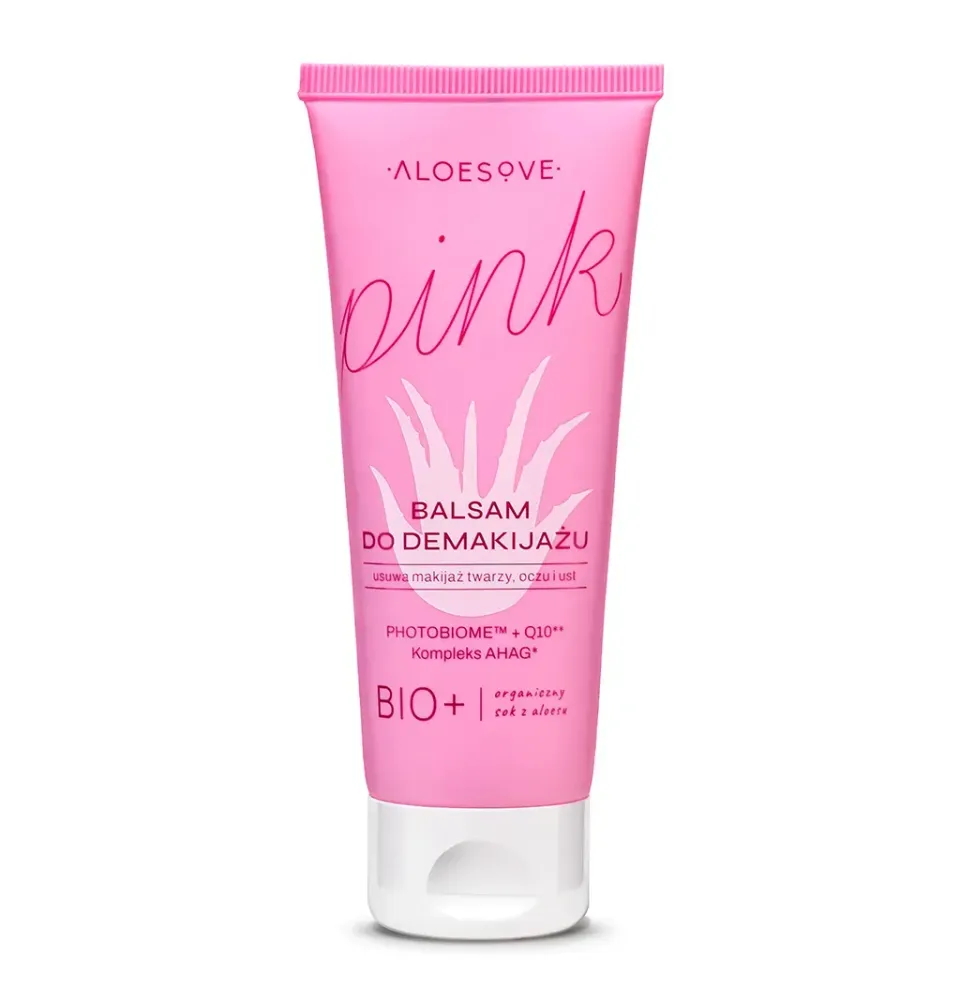 Sylveco Aloesove Pink rensebalm med jojoba og kokosduft