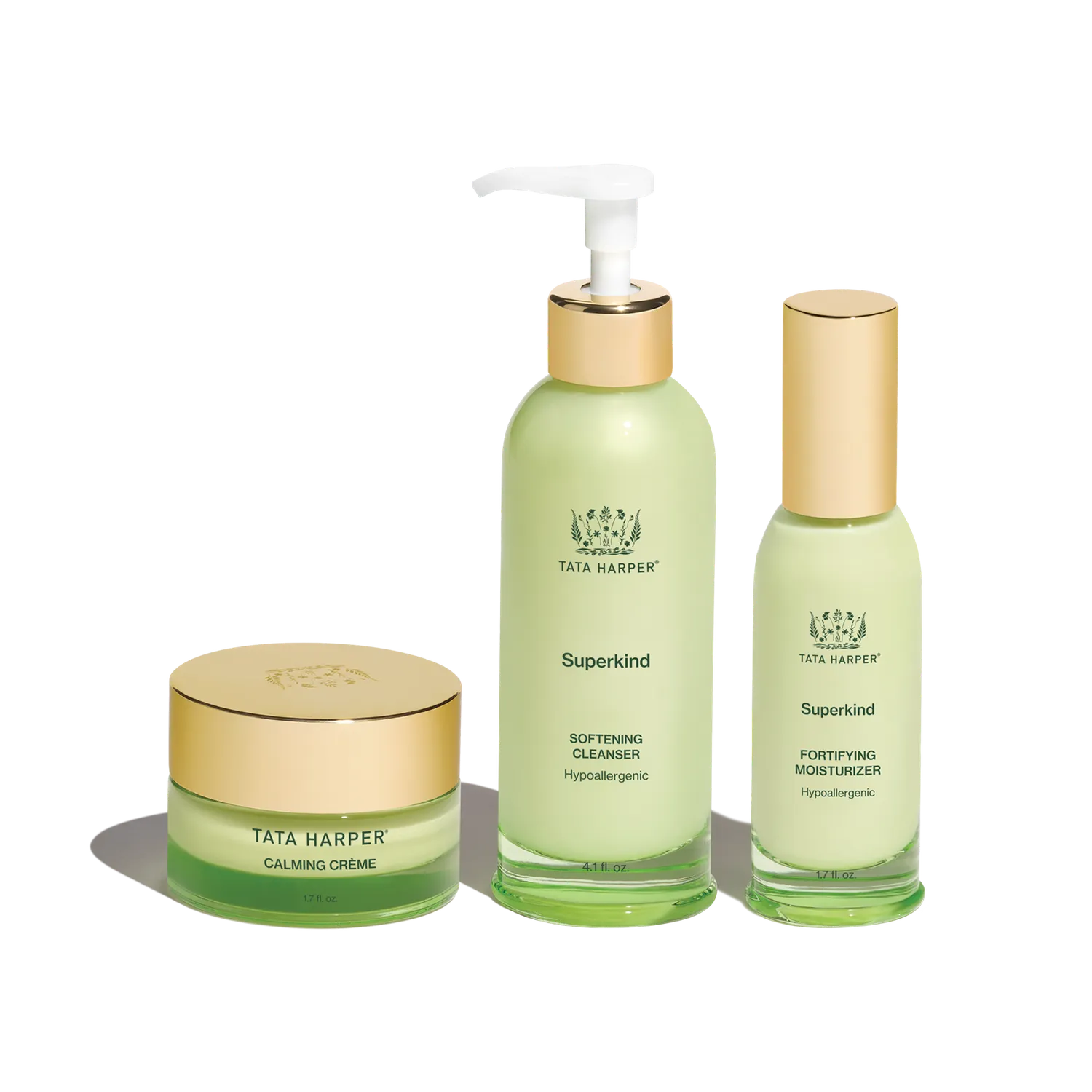 Tata Harper Superkind Soothing Essentials sæt sensitiv hud