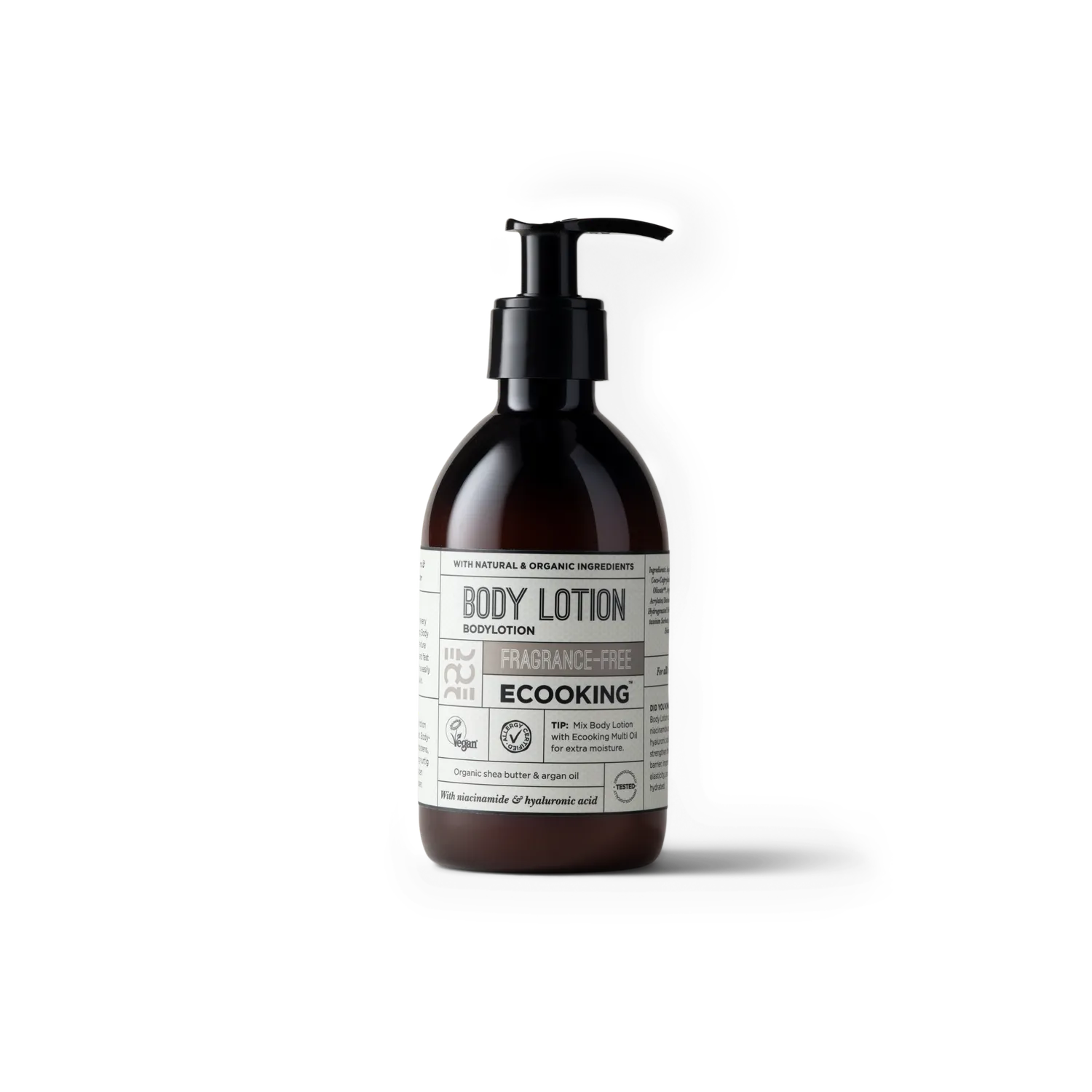 Ecooking Body Lotion bodylotion Parfumefri 300 ml niacinamid