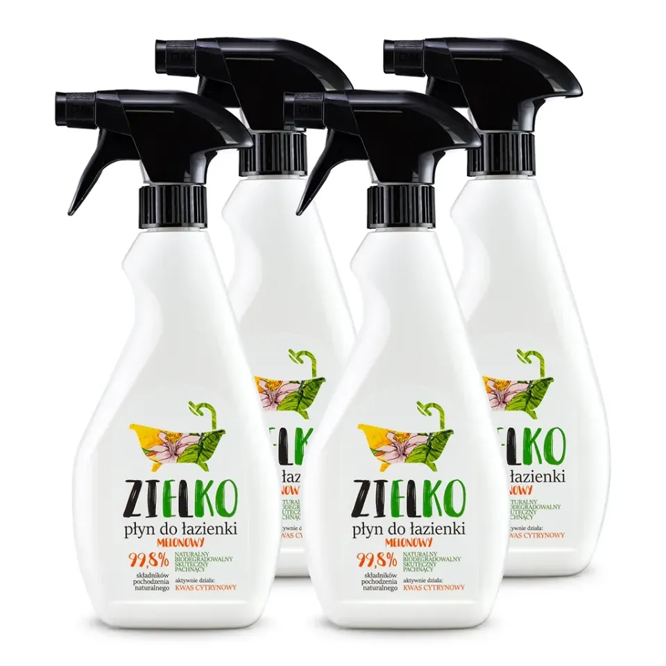 Zielko badeværelsesspray 4x500 ml kalk