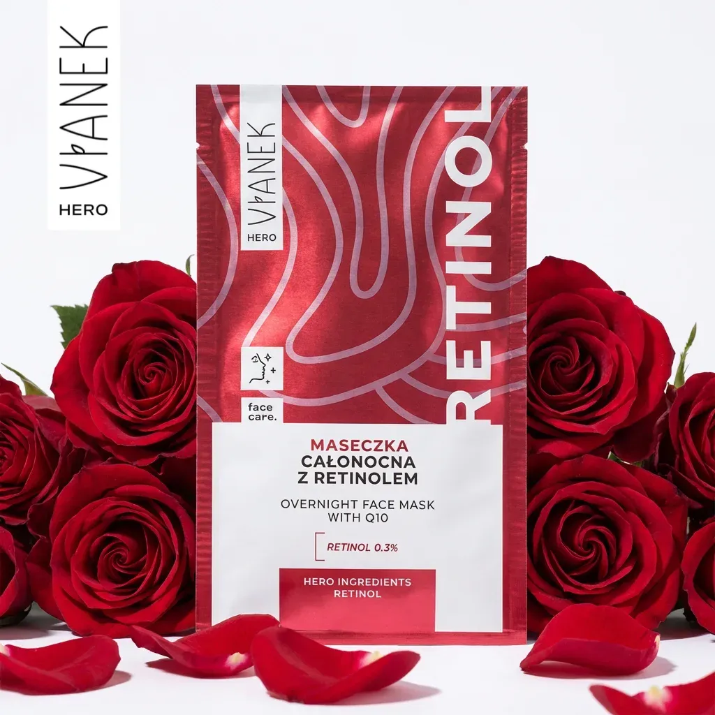 Vianek Hero Retinol natmaske 10 ml sachet