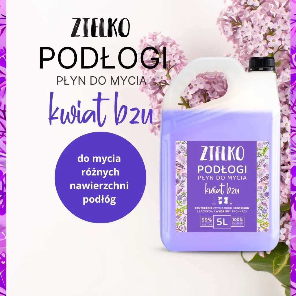 Sylveco Zielko gulvvask 5L syrenblomst