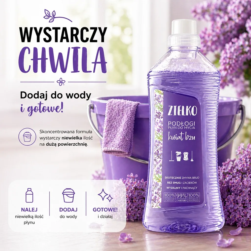 Sylveco Zielko Kwiat Bzu gulvrens syren