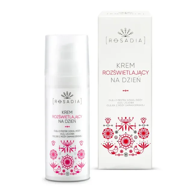 Sylveco Rosadia dagcreme 50 ml sensitiv glød mica
