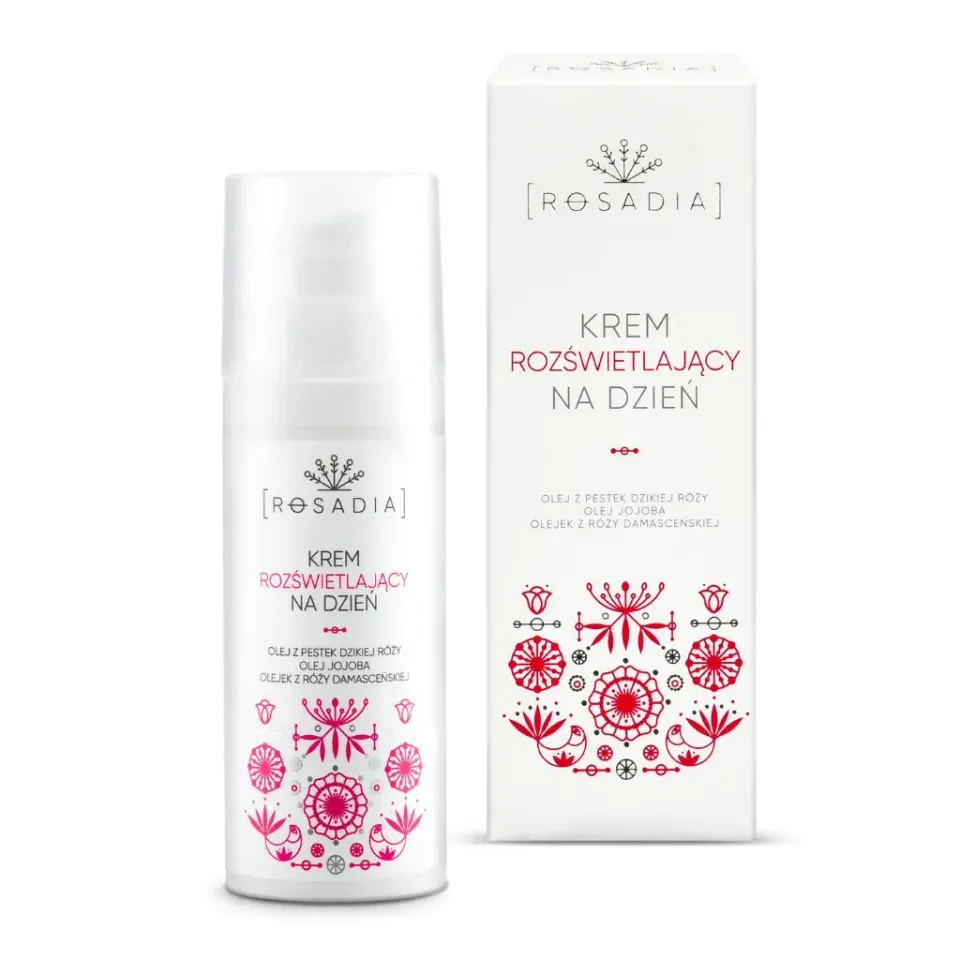 Sylveco Rosadia dagcreme 50 ml sensitiv glød mica