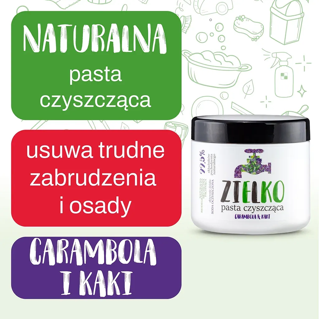 Zielko rensepasta sodapasta 4x500 g 3+1 gratis