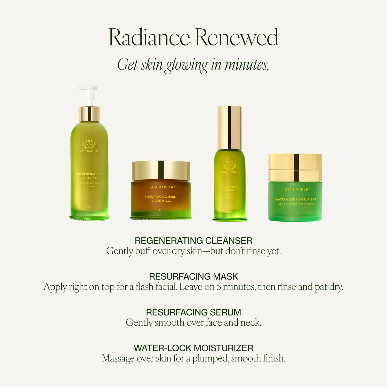 Tata Harper Resurfacing Serum ansigtsserum udjævnende