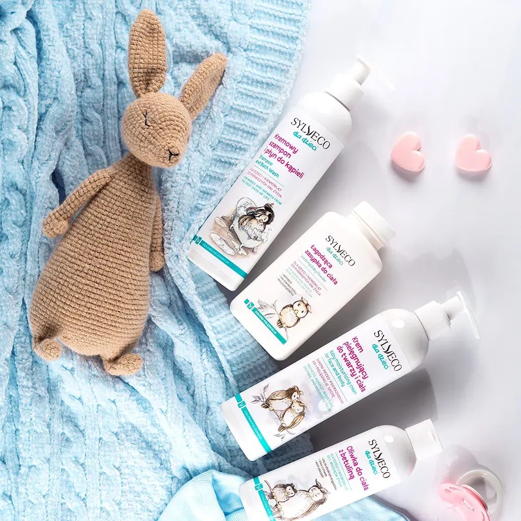 Sylveco Kids cremet børneshampoo badesæbe salvie