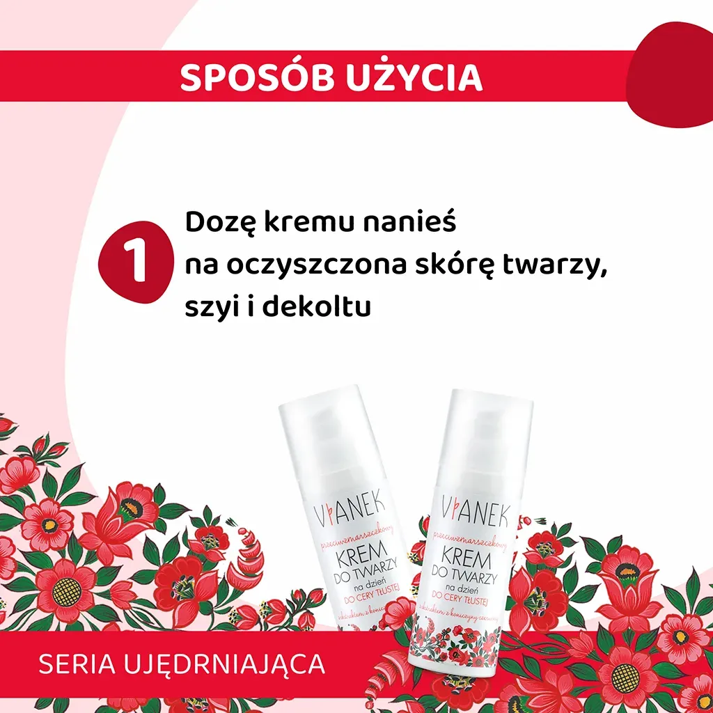 Vianek Antirynke dagcreme fedtet hud 50 ml mat