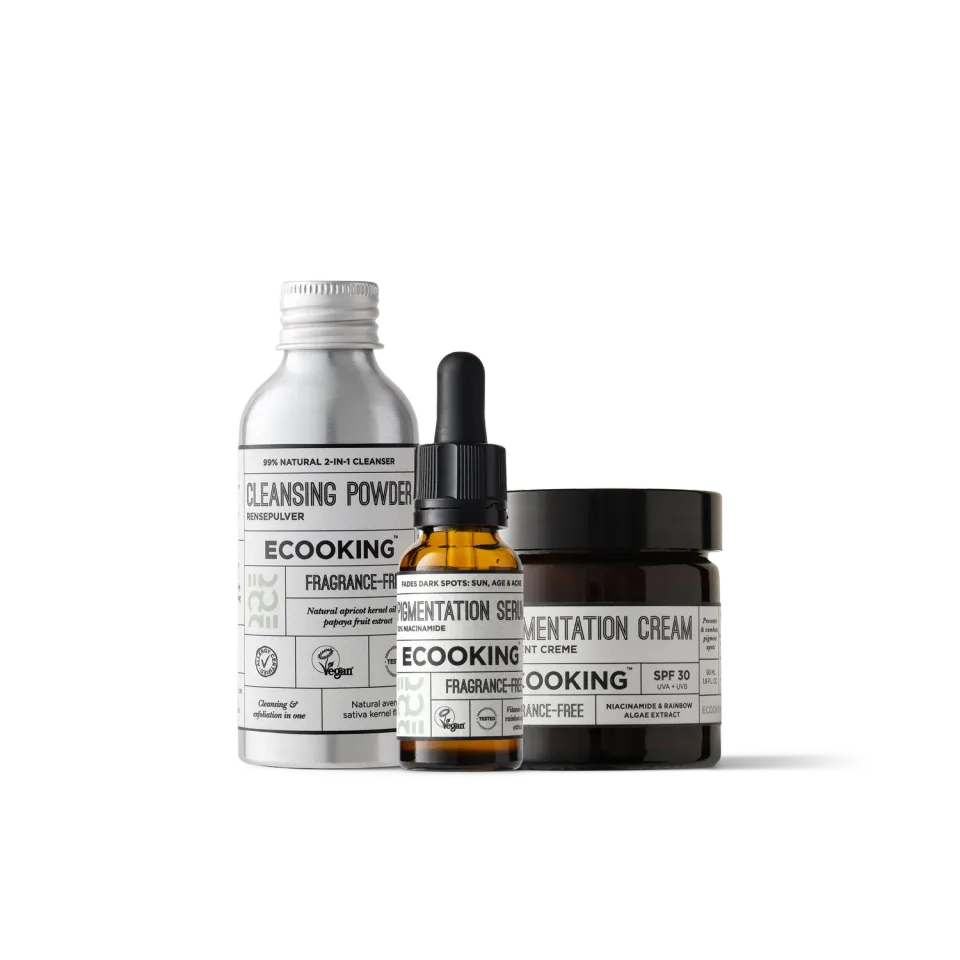 Ecooking Pigment Trio sæt mod pigmentpletter