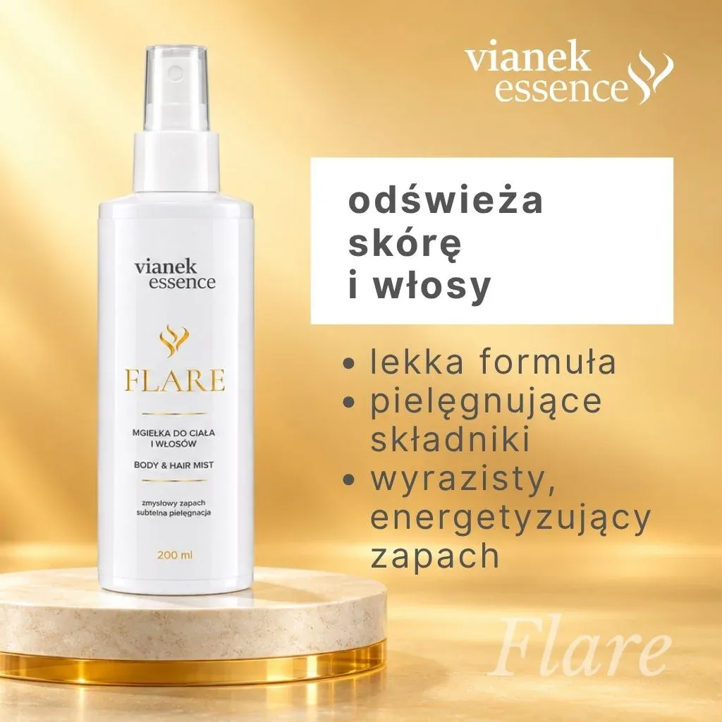 Vianek Essence Flare bodymist 200 ml citrus frisk
