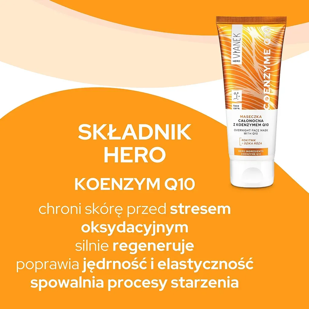 Vianek Hero Natmaske med coenzym Q10