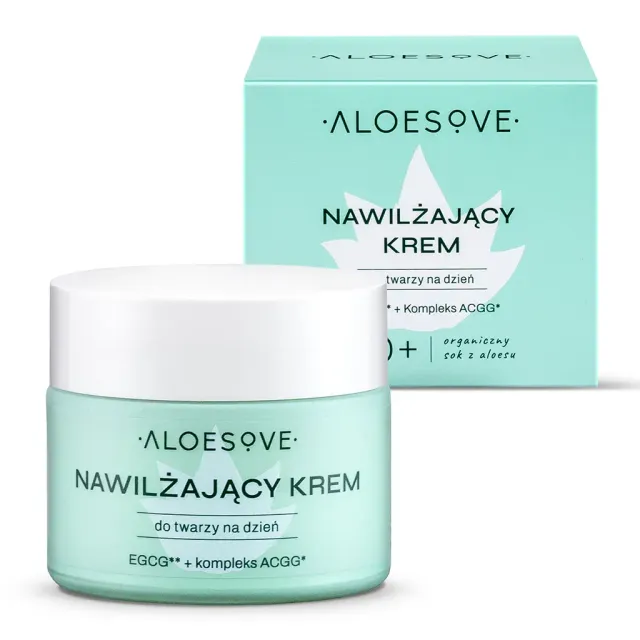 Sylveco Aloesove dagcreme med aloe og grøn te