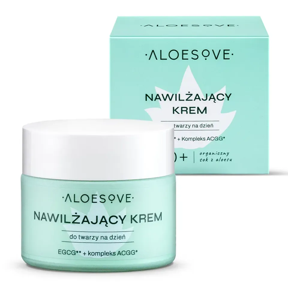 Sylveco Aloesove dagcreme med aloe og grøn te