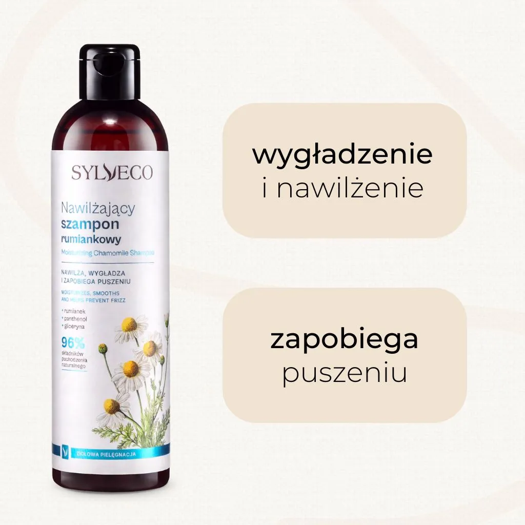 Sylveco Kamille fugtgivende shampoo tørt hår